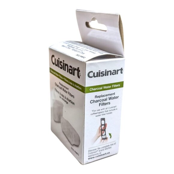 Cuisinart DCC-RWFC Replacement Charcoal Water Filters - 2 Filters - NEW in Box - Picture 3 of 6